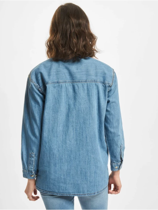Denim Project Damen Hemd Dpwclara Denim In Blau 4 Denim Project Damen Hemd Dpwclara Denim In Blau – Bild 2