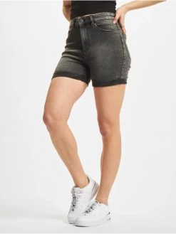 Denim Project Damen Shorts Dpwliba Denim In Grau