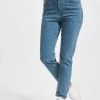 Denim Project Damen Slim Fit Jeans Dpwida Mom Slim Fit In Blau