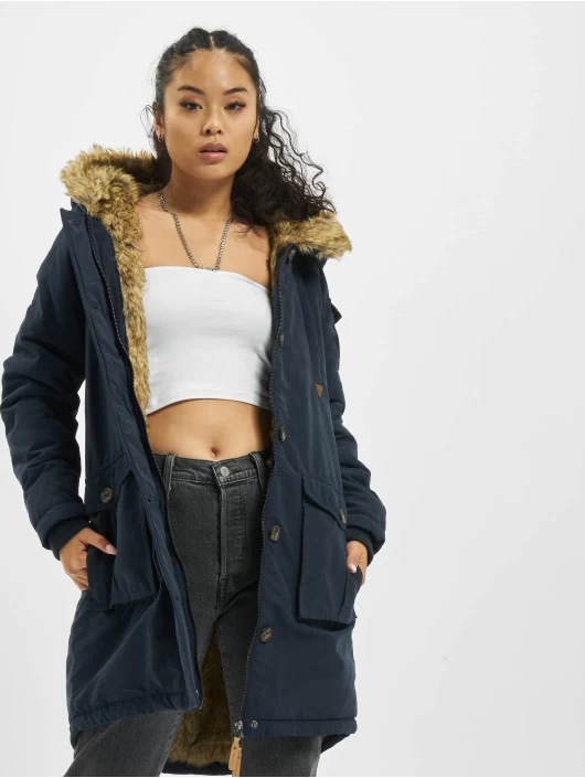 Damen Mantel Mala In Blau 3 Damen Mantel Mala In Blau