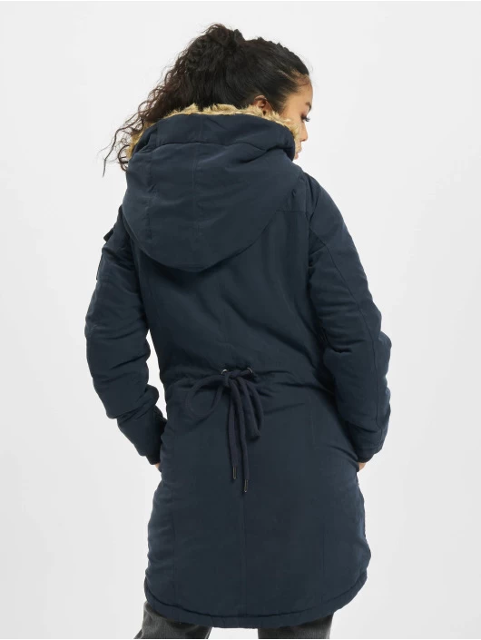 Damen Mantel Mala In Blau 4 Damen Mantel Mala In Blau – Bild 2