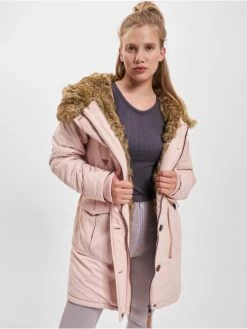 Damen Mantel Blush In Rosa