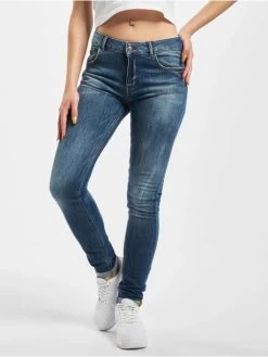 Damen Skinny Jeans Tijuana 03 In Blau