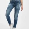 Damen Skinny Jeans Tijuna 04 In Blau