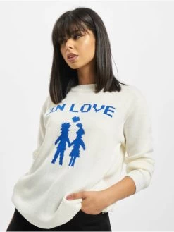 FORNARINA Damen Pullover RACHELE In Weiß