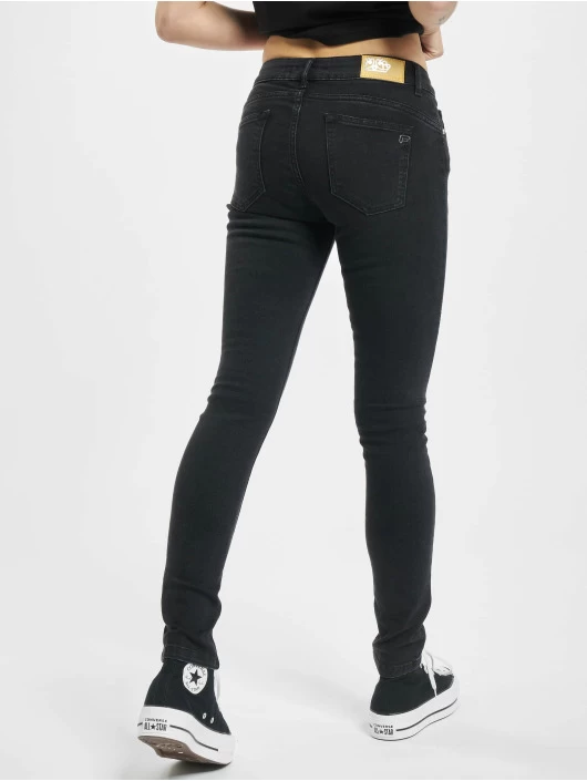 FORNARINA Damen Skinny Jeans ETHEL In Schwarz 4 FORNARINA Damen Skinny Jeans ETHEL In Schwarz – Bild 2
