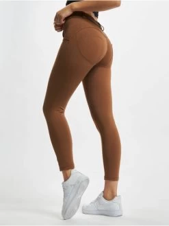 Freddy Damen Legging Wrup Regular Cotton 7/8 In Braun