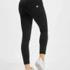 Freddy Damen Legging Wrup Regular Cotton 7/8 In Schwarz