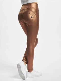 Freddy Damen Skinny Jeans High Waist Cotton In Braun