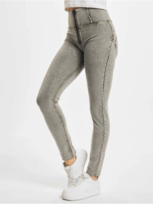 Freddy Damen Skinny Jeans High Waist Denim In Grau 4 Freddy Damen Skinny Jeans High Waist Denim In Grau – Bild 2