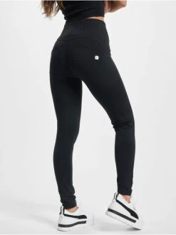 Freddy Damen Skinny Jeans High Waist Organic Cotton In Schwarz