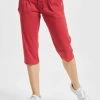 Damen Shorts Capri In Rot