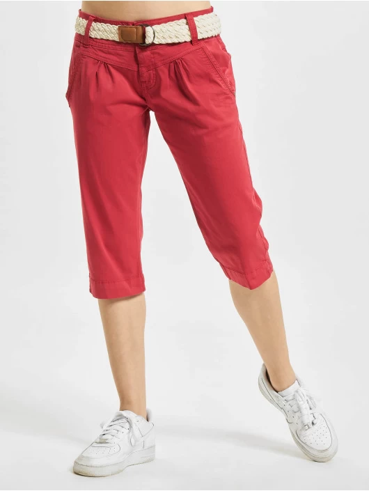 Damen Shorts Capri In Rot 3 Damen Shorts Capri In Rot