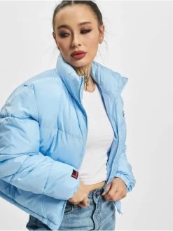 FUBU Damen Puffer Jacket Signature In Blau