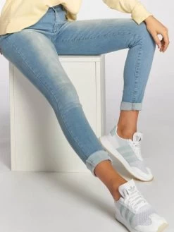 Damen High Waist Jeans Buttercup In Blau