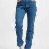 Damen Straight Fit Jeans 501 Crop Straight Fit In Blau 1 Damen Straight Fit Jeans 501 Crop Straight Fit In Blau -Modegeschäft für Damen levis straight fit jeans blau 883833