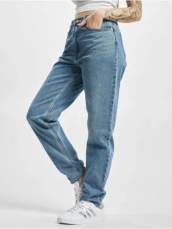 Damen Straight Fit Jeans Straight Fit In Blau
