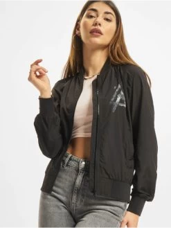 Damen Bomberjacke Linkin Park In Schwarz