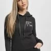 Mister Tee Damen Hoody Ladies Never On Time In Grau -Modegeschäft für Damen mister tee hoody grau 951088