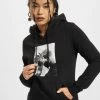 Mister Tee Damen Hoody Ladies 2Pac F*ck The World In Schwarz 1 Mister Tee Damen Hoody Ladies 2Pac F*ck The World In Schwarz -Modegeschäft für Damen mister tee hoody schwarz 852093