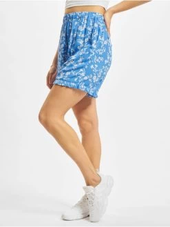 NA-KD Damen Shorts Frill In Blau