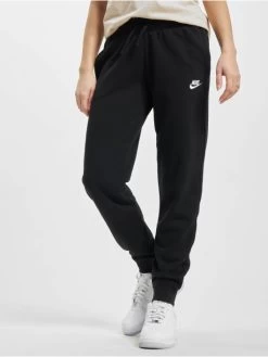 Nike Damen Jogginghose Nsw Club Flc Mr Std In Schwarz