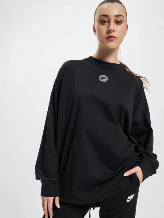 Nike Damen Longsleeve W NSW In Schwarz 3 Nike Damen Longsleeve W NSW In Schwarz