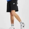Nike Damen Shorts Fleece In Schwarz