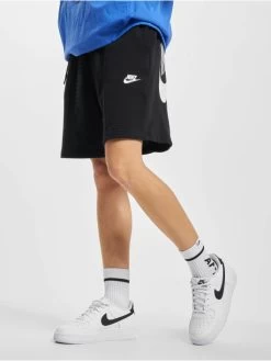 Nike Damen Shorts Fleece In Schwarz