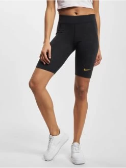 Nike Damen Shorts Sportswear Aop Print In Schwarz