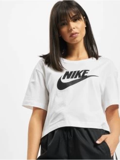 Nike Damen T-Shirt Essential Icon Future In Weiß
