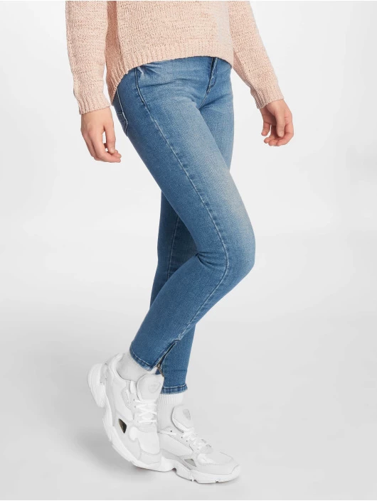 Noisy May Damen Skinny Jeans NmKimmy In Blau 3 Noisy May Damen Skinny Jeans NmKimmy In Blau
