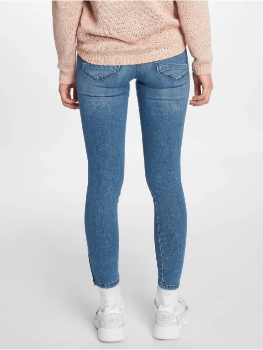 Noisy May Damen Skinny Jeans NmKimmy In Blau 4 Noisy May Damen Skinny Jeans NmKimmy In Blau – Bild 2