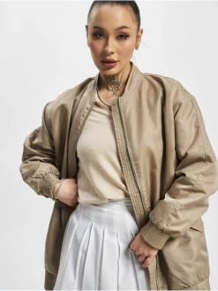 ONLY Damen Bomberjacke Jenny Oversized In Beige