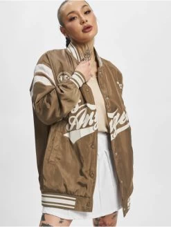 ONLY Damen Bomberjacke Coleen Oversized In Braun