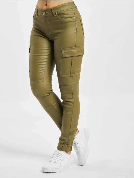 ONLY Damen Cargohose OnlMissouri Reg Ank In Grün 3 ONLY Damen Cargohose OnlMissouri Reg Ank In Grün