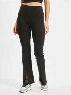 ONLY Damen Chino Paige Front Slit In Schwarz