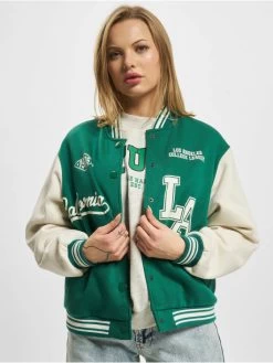 ONLY Damen College Jacke Louise In Grün