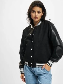 ONLY Damen College Jacke Irina In Schwarz