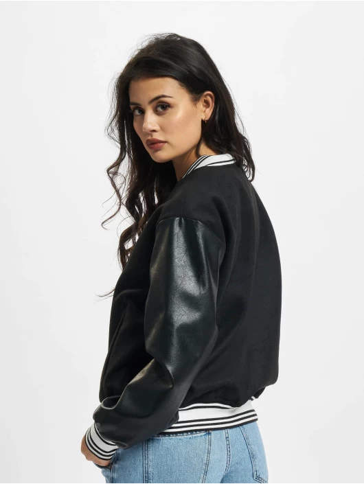 ONLY Damen College Jacke Irina In Schwarz 4 ONLY Damen College Jacke Irina In Schwarz – Bild 2