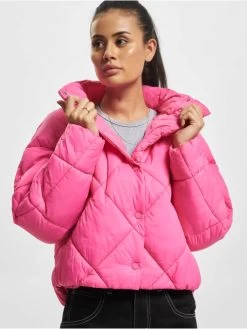 ONLY Damen Puffer Jacket Carol In Pink