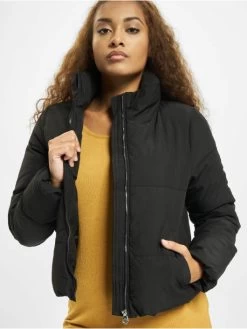 ONLY Damen Puffer Jacket OnlDolly Short Noos In Schwarz
