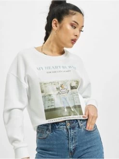 ONLY Damen Pullover OnlZiggy Box In Weiß