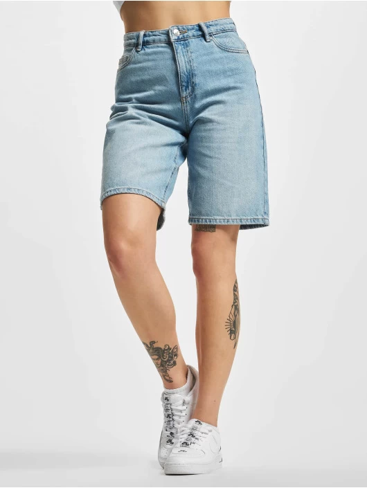 ONLY Damen Shorts Sonny Wide In Blau 3 ONLY Damen Shorts Sonny Wide In Blau