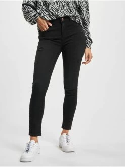 ONLY Damen Slim Fit Jeans Daisy In Schwarz