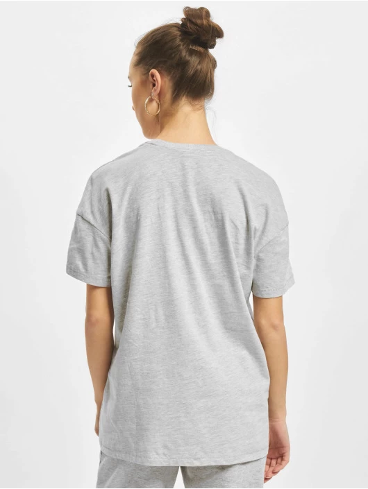 ONLY Damen T-Shirt Cate Oversiz In Grau 4 ONLY Damen T-Shirt Cate Oversiz In Grau – Bild 2