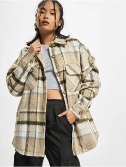 Pegador Damen Hemd Goleta Heavy Hairy Flannel In Braun