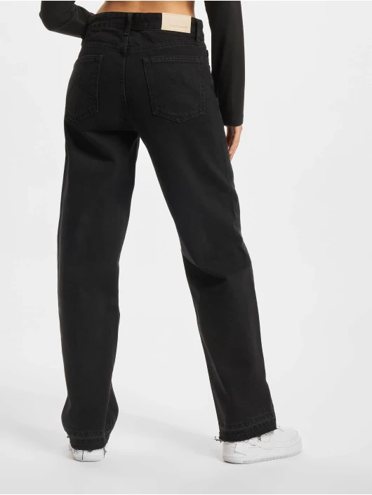 Pegador Damen Loose Fit Jeans Shaw Asymmetrical Loose In Schwarz 4 Pegador Damen Loose Fit Jeans Shaw Asymmetrical Loose In Schwarz – Bild 2