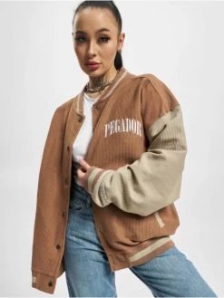 Pegador Damen Übergangsjacke Kumla Oversized In Braun