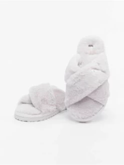 Puma Damen Sandalen Fluff X Strap In Grau